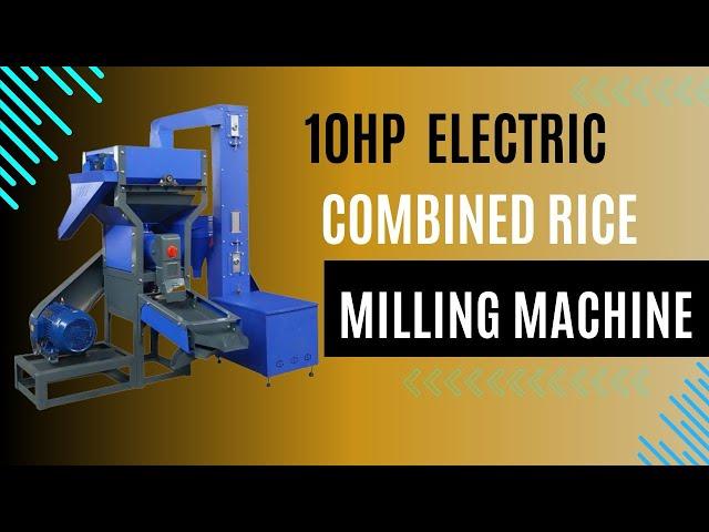 Revolutionize Your Rice Milling with Our Electric Combined Rice Milling Machine!