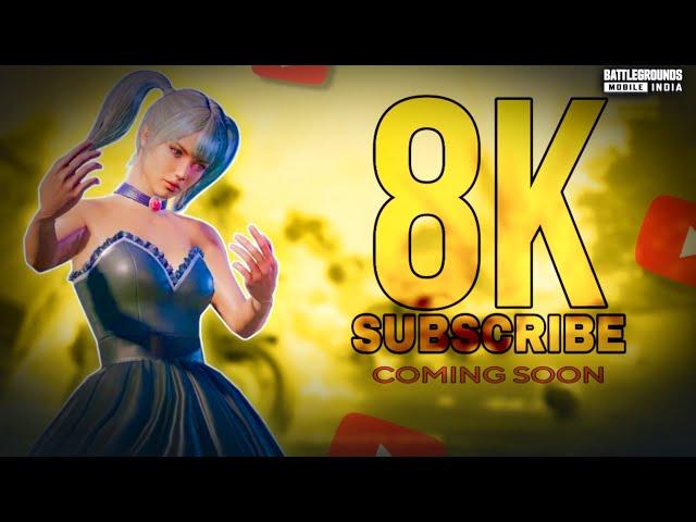 8K SUBSCRIBERS VERY SPECIAL DAY || BGMI LIVE STREAMER #pubg #pubgmobile #bgmi #live  #livestream