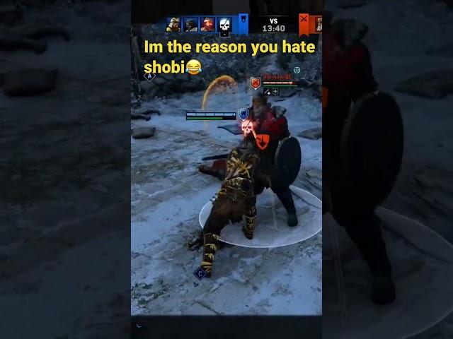 POV: YOU are the reason the For honor community HATES SHINOBI