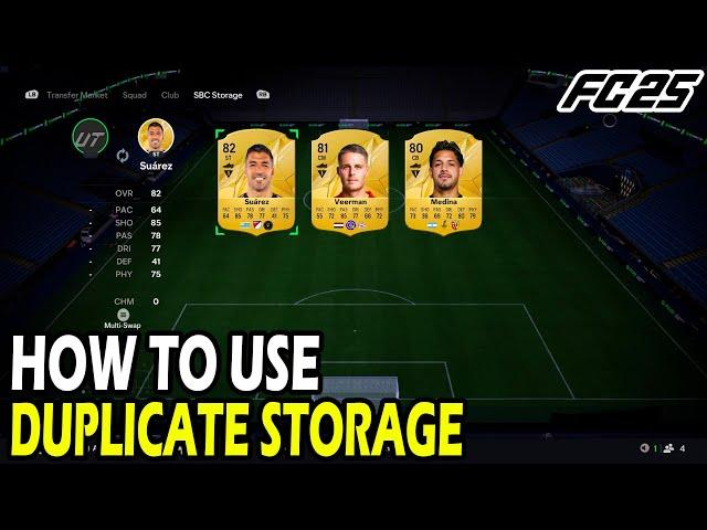 How to Use Duplicate Storage in EA FC 25