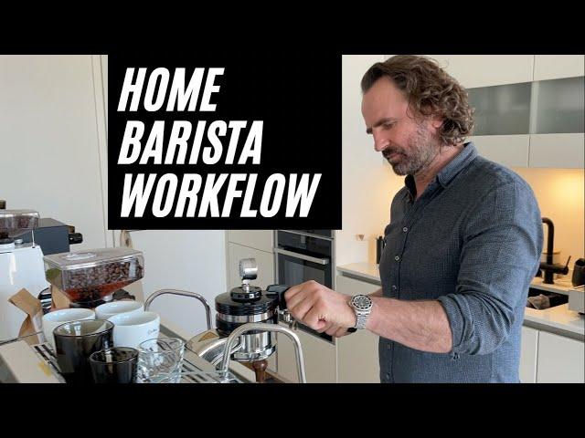 Home Barista Workflow
