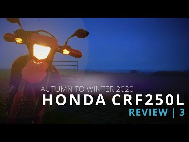 2020 Honda CRF250L : Winter Review / 2000 Miles