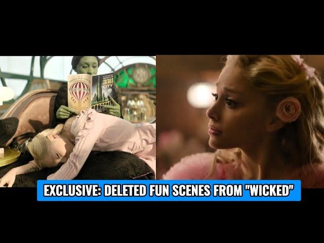 Wicked deleted scenes (Glinda sleeping on Elphaba's lap & Eyebrows communication)