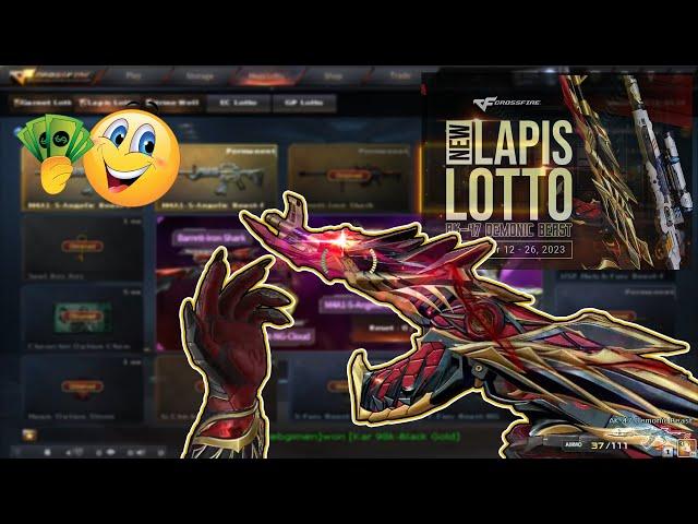 CFPH: Spin and Win (Full Draw) New VVIP "AK-47 Demonic" - Lapis Lotto [Jackpot] for 12,200