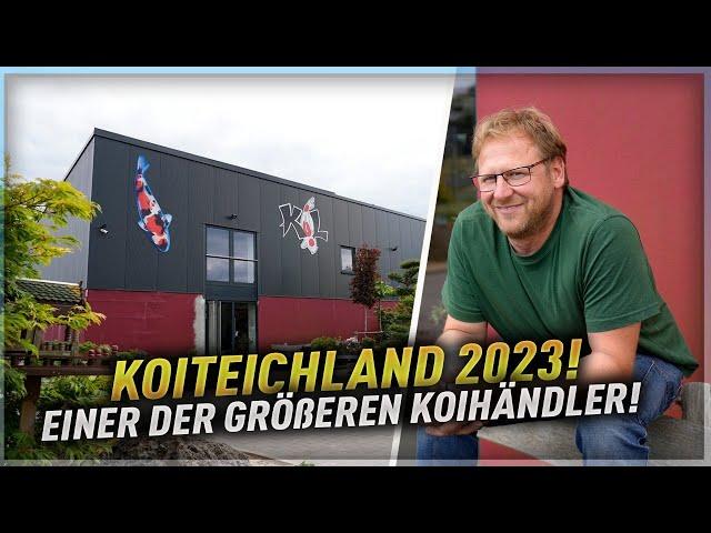 Einer der größeren Koihändler Deutschlands! Wir besuchen Kai Lorenz - Koiteichland 2023!