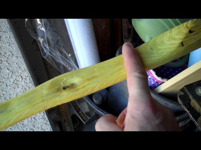 How to Make a Bow from a Stave, Part 3: Rough cuts and fades