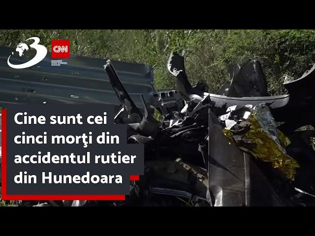 Cine sunt cei cinci morţi din accidentul rutier din Hunedoara