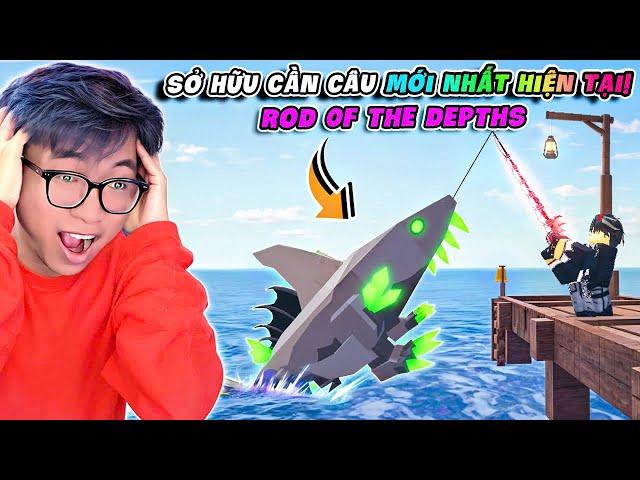 BI HUỲNH HÀNH TRÌNH TÌM CẦN CÂU DƯỚI ĐÁY ĐẠI DƯƠNG VÀ SĂN CÁ THẦN THOẠI SIÊU TO | FISCH ROBLOX