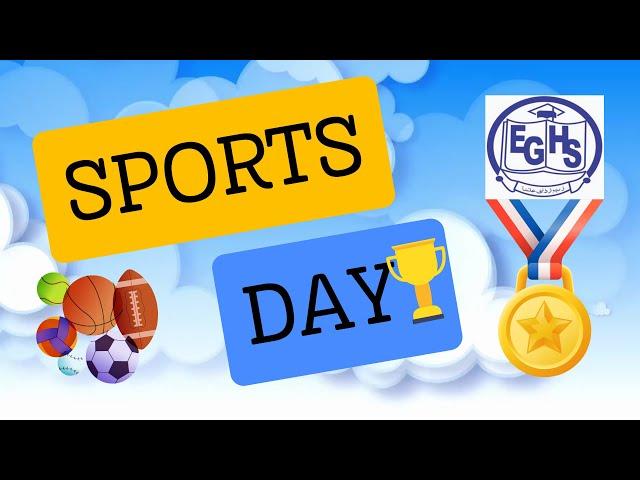 Preprimary Students of EGHS Invite You to Sports Day Fun!  | #SM-Educate #sports