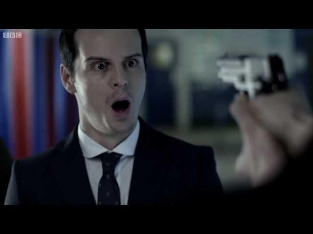 Confronting Moriarty - Sherlock - BBC