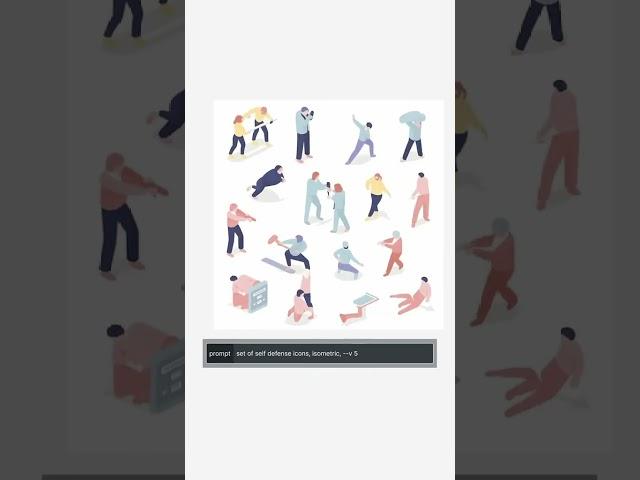 3 #AI prompts for icon & assets #design! #ui #midjourney