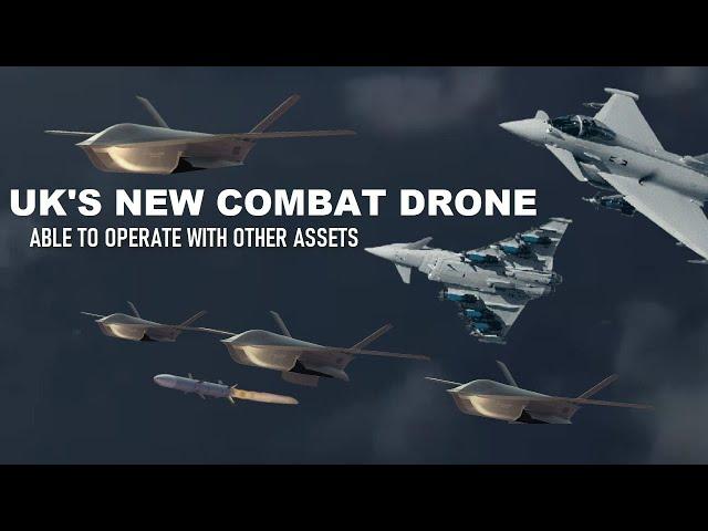 The UK's New Combat Drones are capable of operating collaboratively with other assets