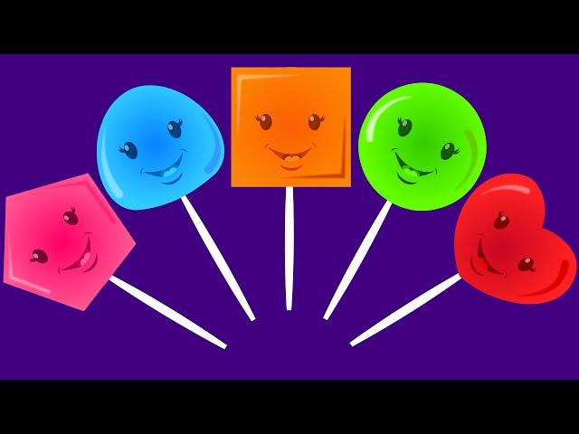 Five Little Lollipops | Nursery Rhymes For Kids And Children