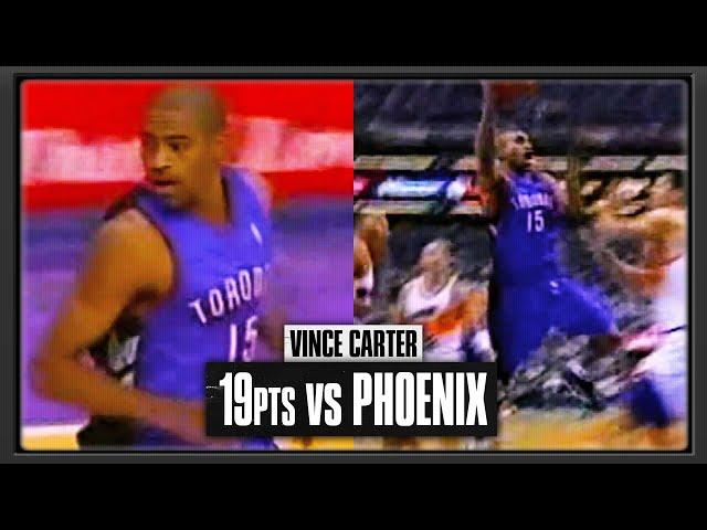 Vince Carter 19pts vs Phoenix Suns | 1999.11.23