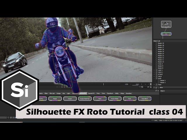 Silhouette Roto Tutorial | How to Planer Track and Mocha Track in Silhouette Roto class_04 [Hindi]