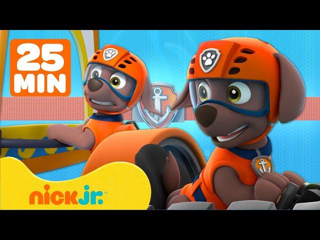 Щенячий патруль | Самые смелые миссии Зумы! 25 минут | Nick Jr. Cyrillic