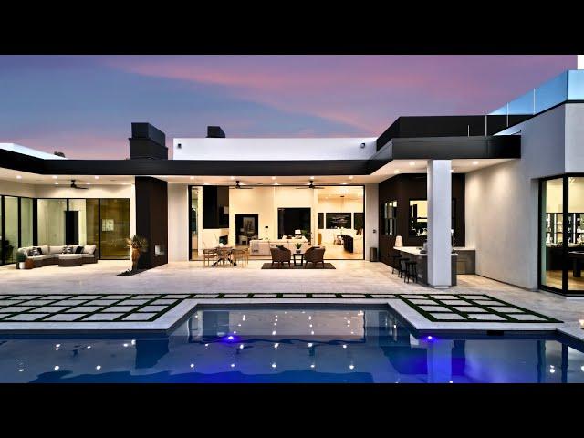 TOUR AN $8M Paradise Valley Arizona Luxury Home | Scottsdale Real Estate | Strietzel Brothers Tour