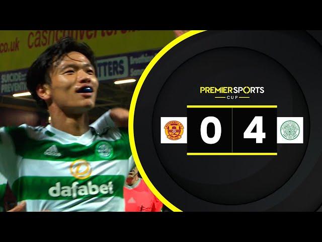 HIGHLIGHTS | Motherwell 0-4 Celtic | Abada, Hatate, Kyogo star to book Premier Sports Cup Semi Final