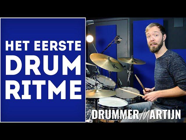 Leer Je Eerste Drum Ritme Spelen! // Drumles voor Beginners van DrummerMartijn