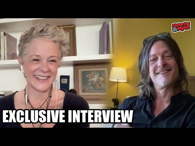 Norman Reedus and Melissa McBride on The Walking Dead: Daryl Dixon - The Book Of Carol | Interview