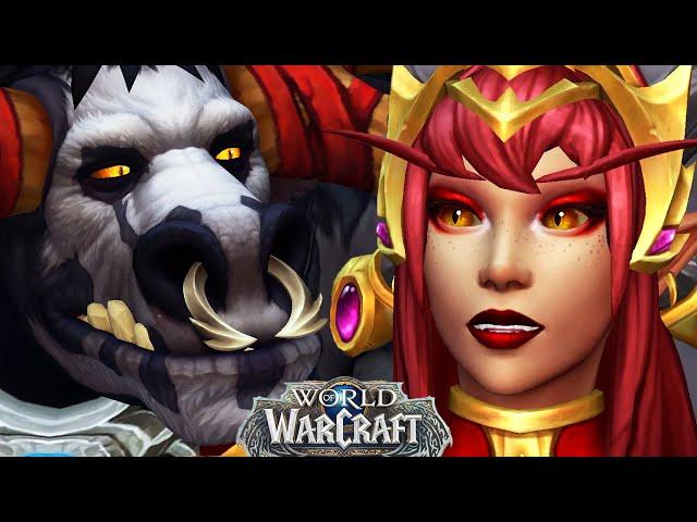 Dracthyr Unite Cinematic - Ebyssian Becomes Black Aspect [Wow 10.1.7]