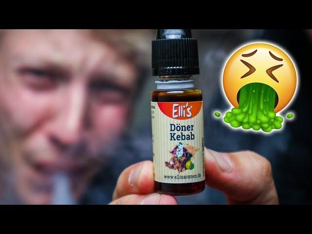 DÖNER ZUM DAMPFEN?! SCHLIMMSTES LIQUID? | Liquid Test