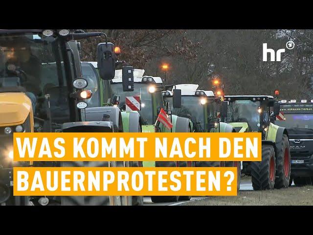 Nach den Demos, Traktor-Kolonnen & Co - Das haben die Bauernproteste bewirkt | mex