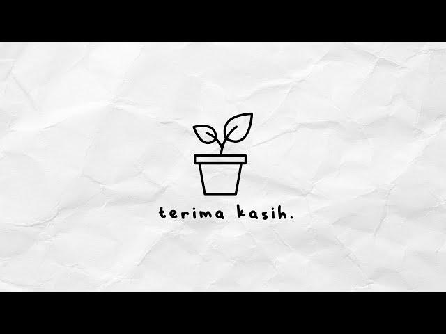 HAL - terima kasih (Official Lyric Video)