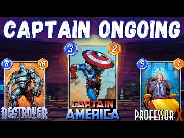 Easy Infinite Climb ! New Captain America Deck Marvel Snap