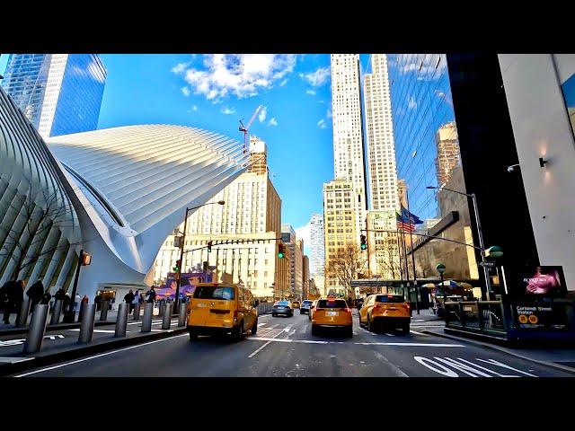 New York City | 4K Driving Tour Through Manhattan