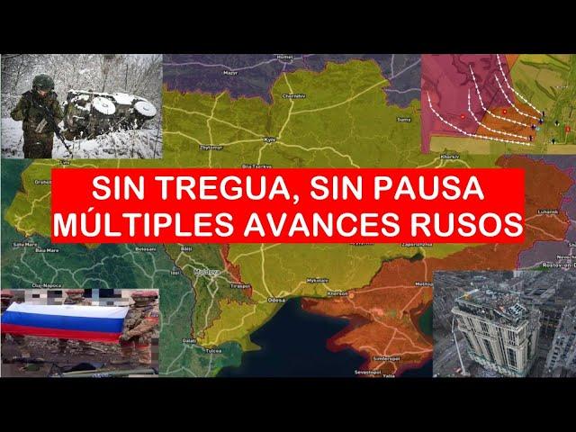 SIN PAUSA! Rusia Avanza en Kursk, Jarkov, Donetsk y Jerson. Tropas  Cruzan el Oskil Inesperadamente!