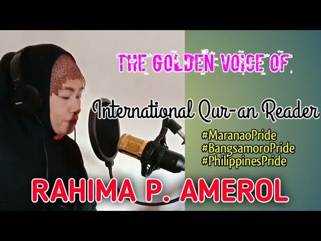 New Video  Alqaria RAHIMA P. AMEROL