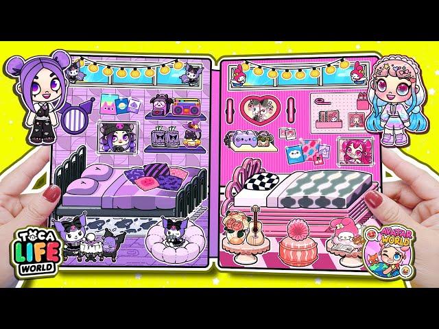 Candy Home Quiet Book Episode 148 - Kuromi and Mymelody Quiet Book