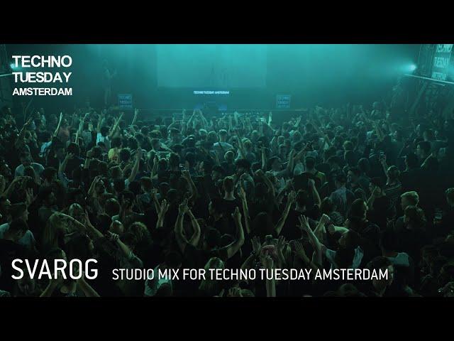 Svarog - Studio mix for Techno Tuesday Amsterdam 28.12.2021