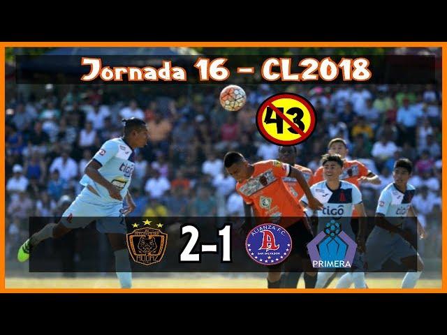 CD Audaz vs. Alianza FC [2-1] FIN DEL INVICTO -3.29.2018- ES Clausura 2018