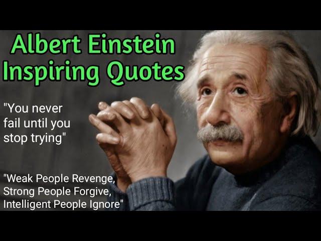 Best Albert Einstein Quotes - Life Changing Quotes By Albert Einstein - Top Albert Einstein Quotes