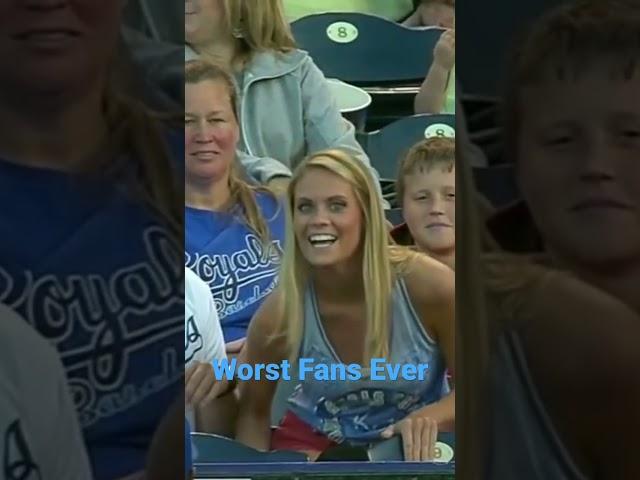 Worst Fans Ever #mlb #sports #sportvideo