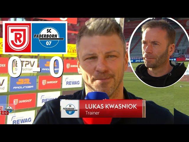 Lukas Kwasniok Sndreas Patz Interview Nach Dem spiel Jahn Regensburg 0 vs 0 SC Paderborn 09/03/2025