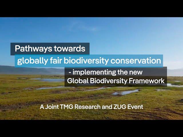 Pathways towards globally fair biodiversity conservation - Maasai Delegation