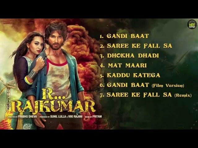 R... Rajkumar Movie All Songs~Shahid Kapoor~Sonakshi Sinha~Hit Songs