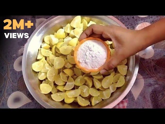 नींबू का खट्टा मीठा अचार बिना धूप के बिना तेल के || Nimbu ka khatta meetha achar || Lemon Pickle