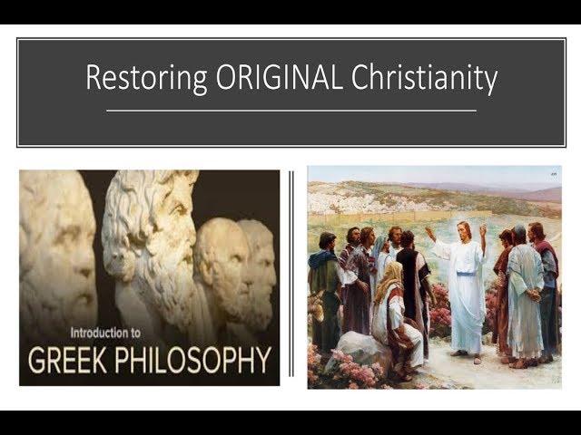 ORIGINAL Christianity Restored – Evidences