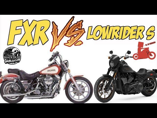 Harley FXR vs Softail Lowrider S