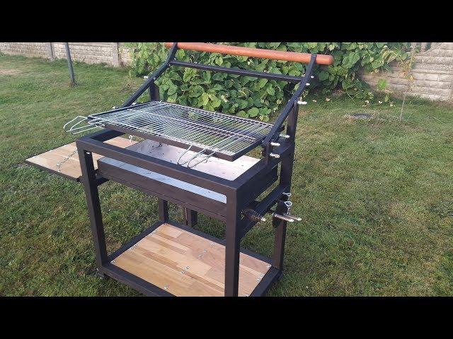 Grill obrotowy/a BBQ with a rotating grill