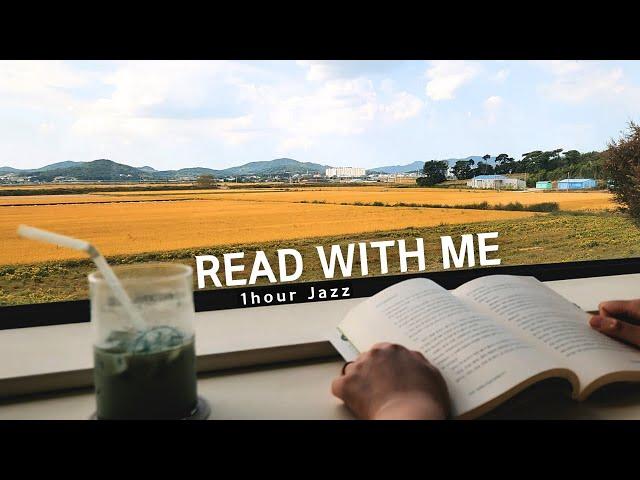 Autumnal READ WITH ME | 1hour of reading with cozy jazz music