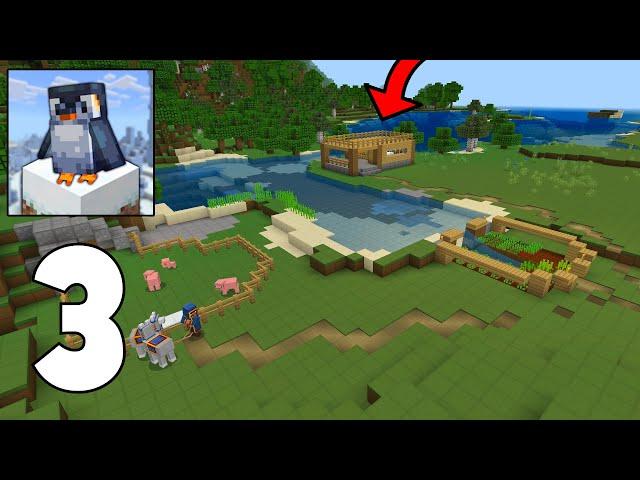 Maxicraft 5 - Survival Gameplay Part 3, 1.21 UPDATE - Creating my Survival Base with FARMS AND LAKES