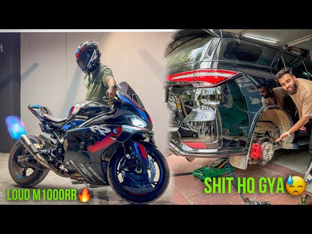 Apni Loud M1000RR Ready ho gaeBut Fortuner me Mota Kharcha aa gya