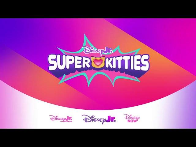 Disney Junior United States - PROMO - SuperKitties (15s, 2024 Rebrand)