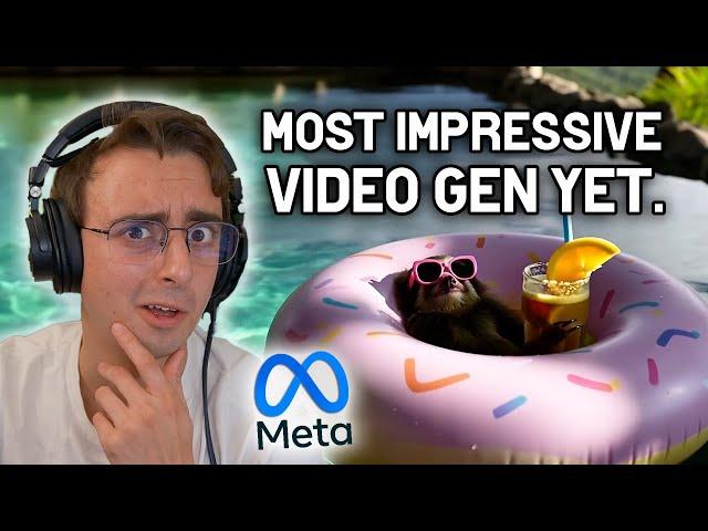 Meta Announces the "World's Best" AI Video Generator. No Joke.