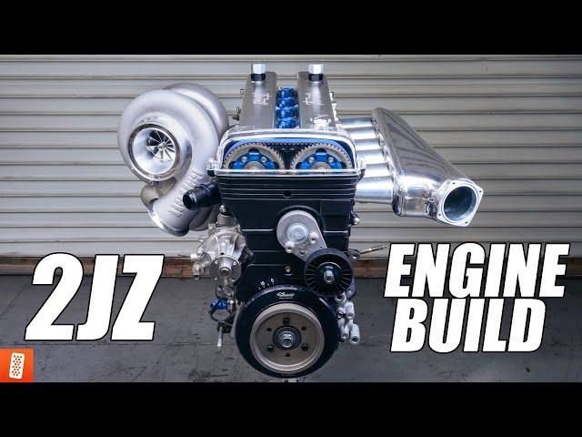 +1,000HP 2JZ-GTE Engine Build - Full Start to Finish [4K]